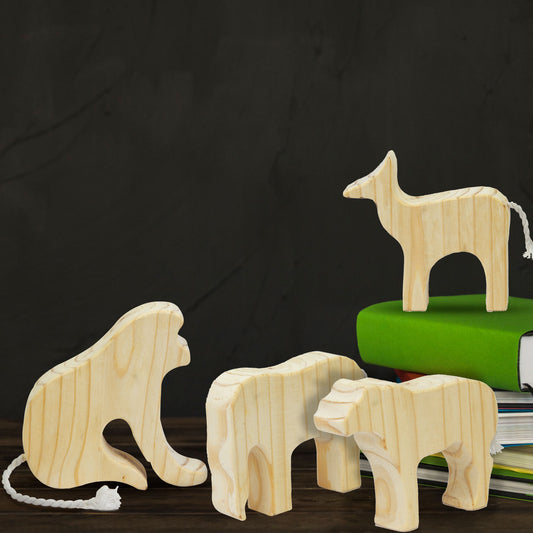 Wooden Animal Educational Toy for Toddlers & Kids
