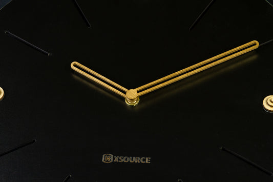 Wooden Non Ticking Wall Clock