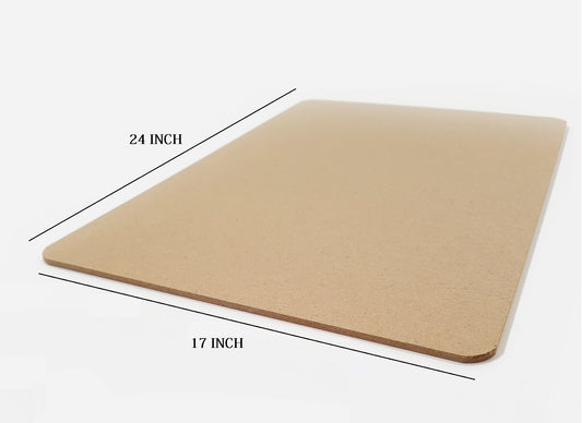 Wooden Lightweight Drawing Board Both Side Pre Laminated plain Drawing Board