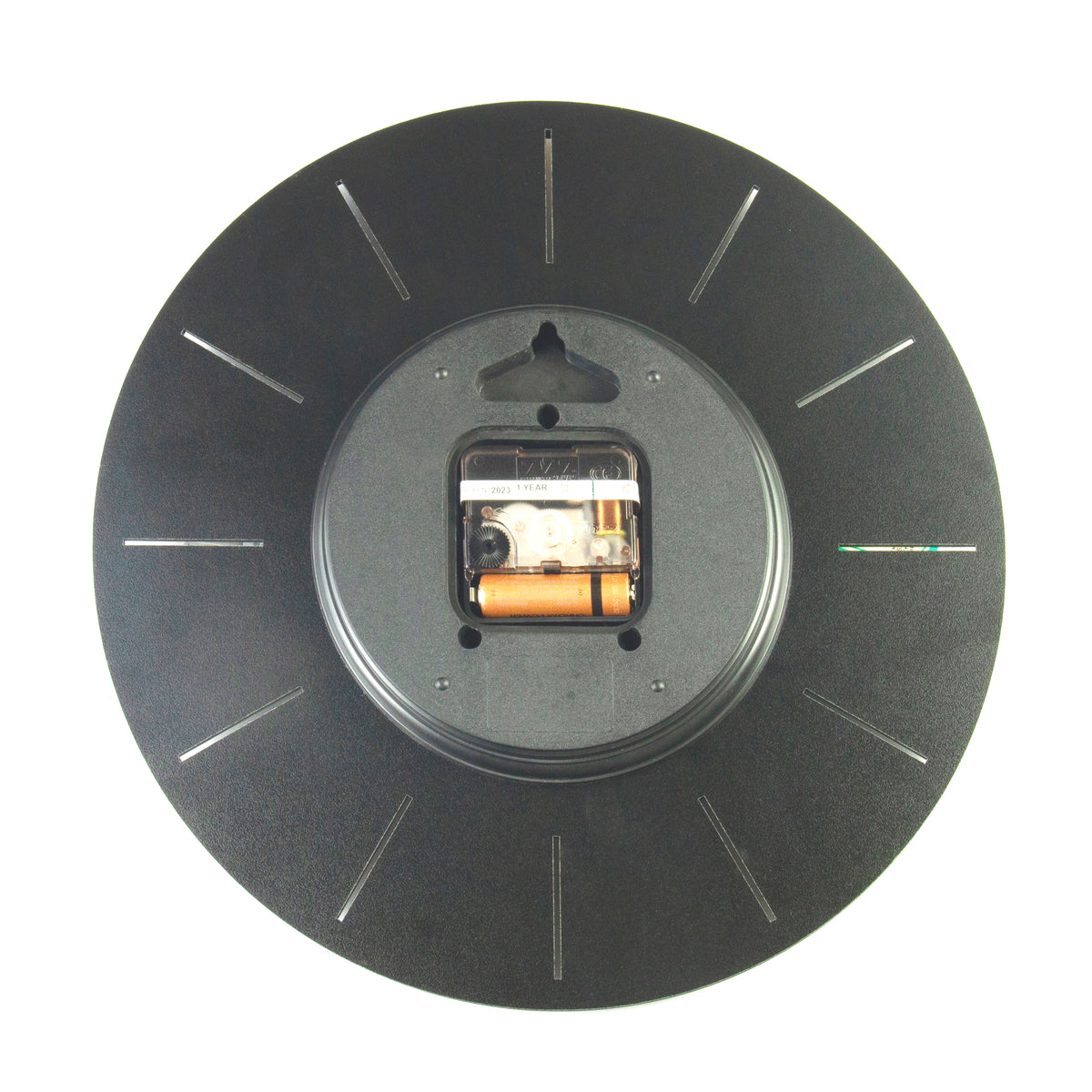Wooden Non Ticking Wall Clock