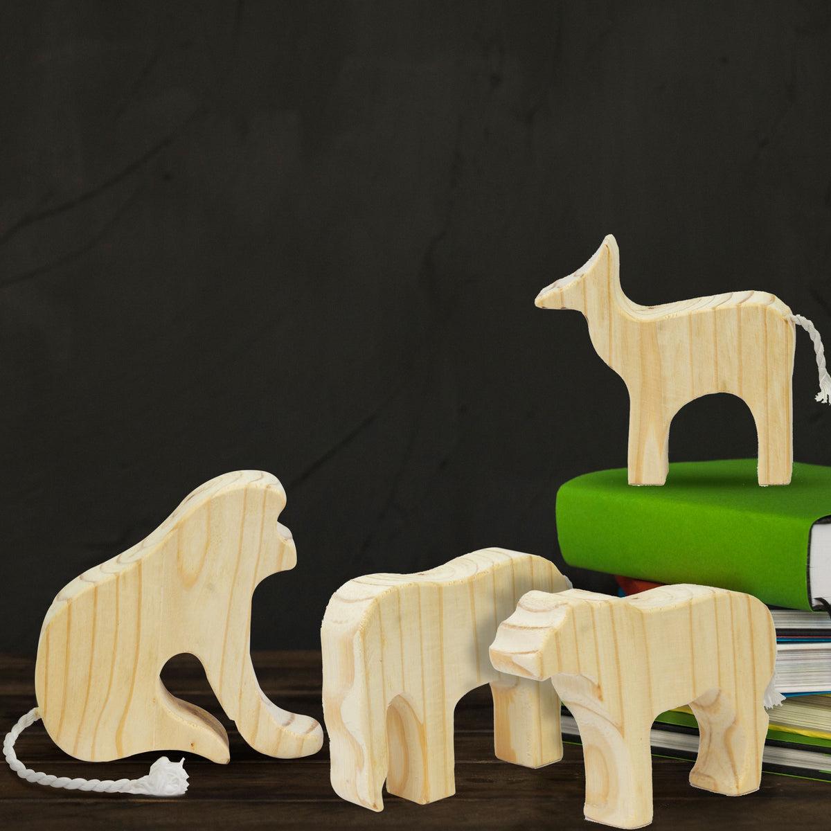 Wooden Animal Educational Toy for Toddlers & Kids