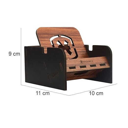 Wooden Folding Mobile Stand