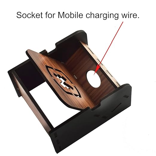 Wooden Folding Mobile Stand