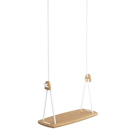 Kids Wooden Swing Set Indoor & Outdoor Playground Swing With Rope And Handle Suitable For 3 To 10 Years