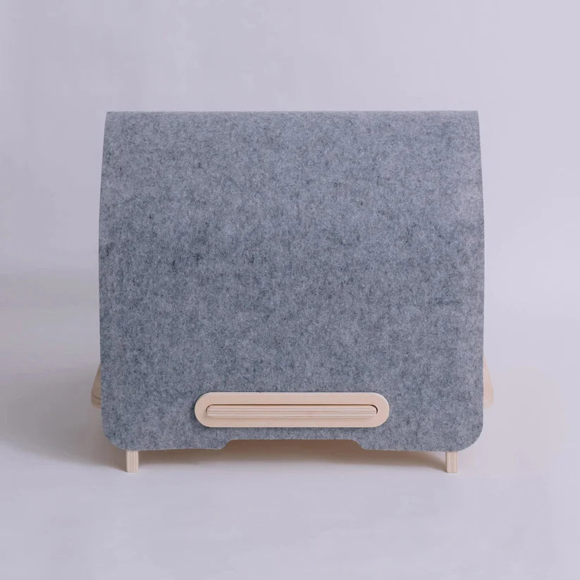 Wooden Foldable Pet House for Dog and Cat with Removable Cushion (Small)