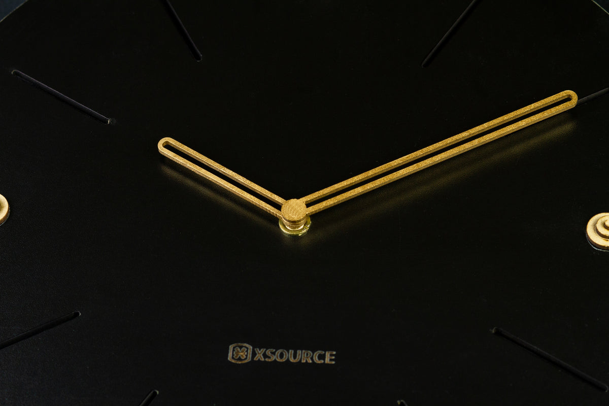 Wooden Non Ticking Wall Clock