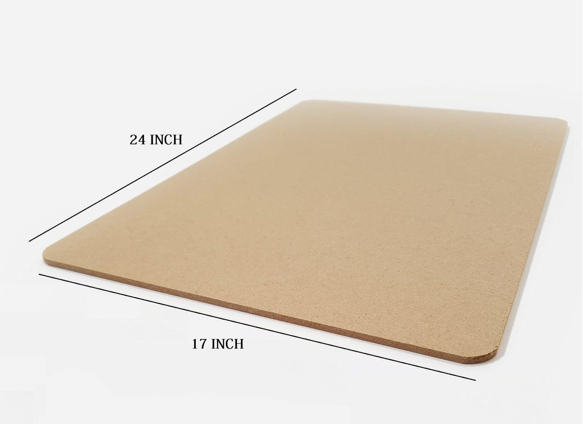 Wooden Lightweight Drawing Board Both Side Pre Laminated plain Drawing Board