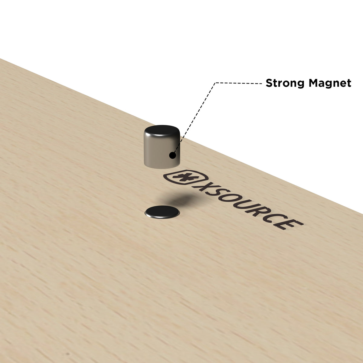 Wooden Batons and Magnet Drawing Board for Kids