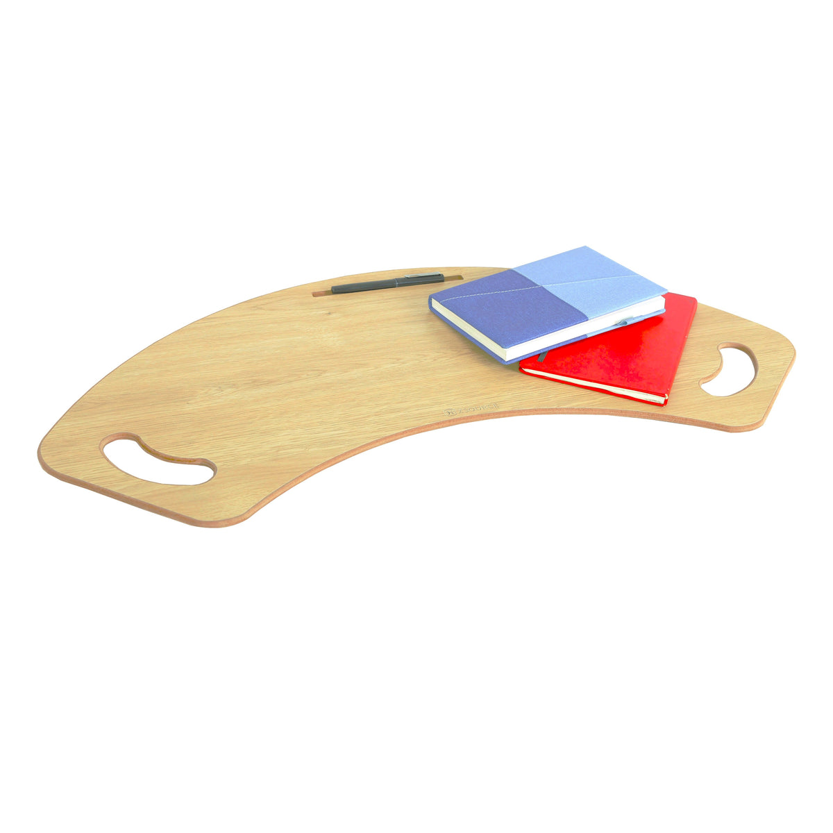 Wooden Curved Lap Desk for Office