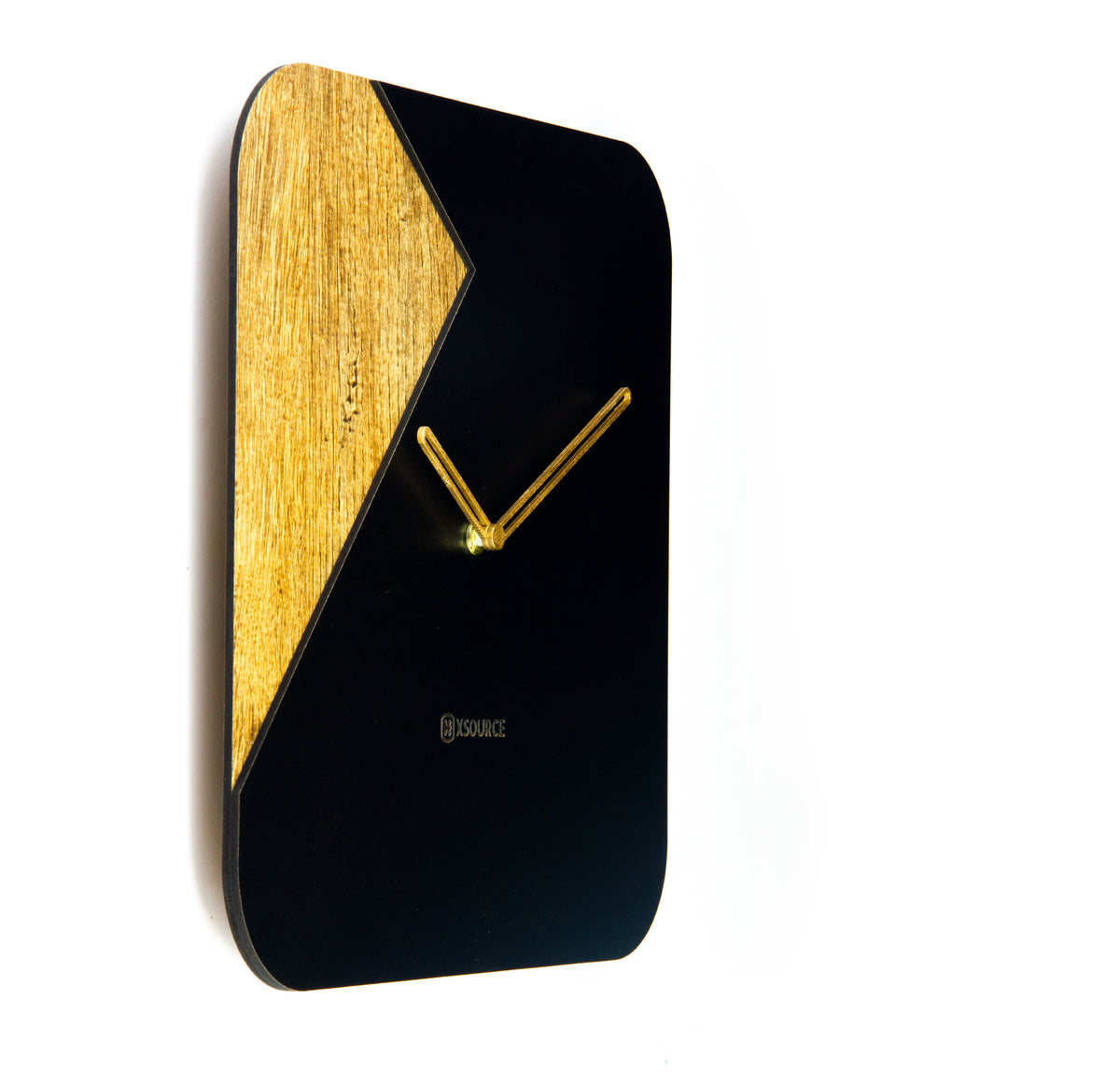 Wooden Non Ticking Wall Clock
