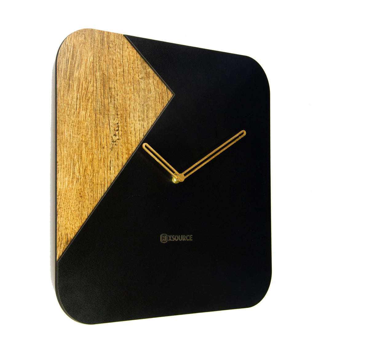 Wooden Non Ticking Wall Clock