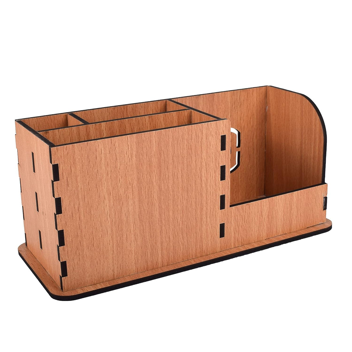 Wooden Office Desk Organizer for Office and Study Table (SMALL)
