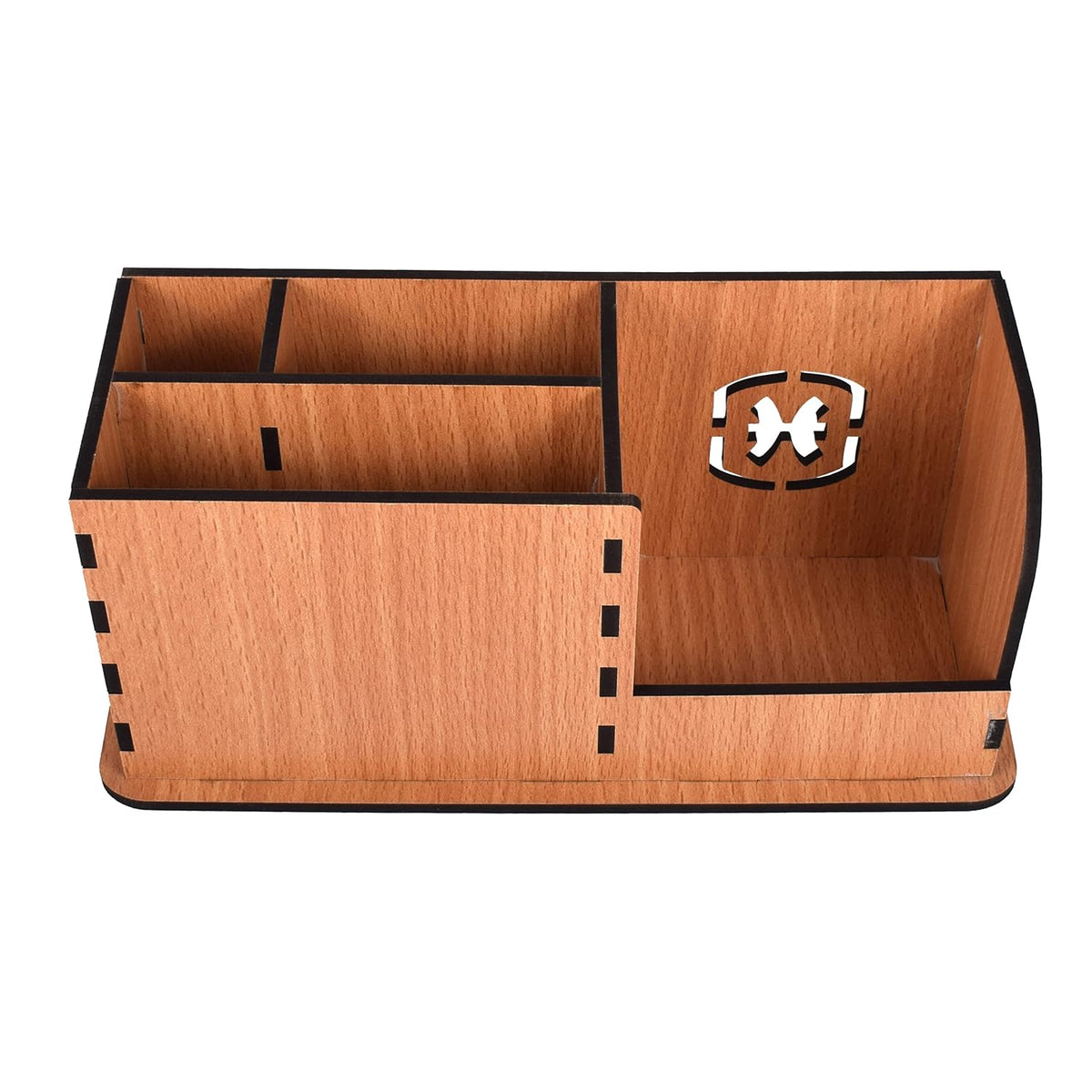 Wooden Office Desk Organizer for Office and Study Table (SMALL)