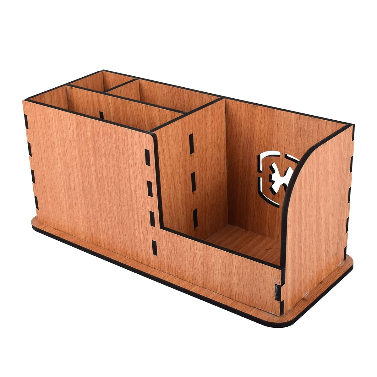 Wooden Office Desk Organizer for Office and Study Table (SMALL)