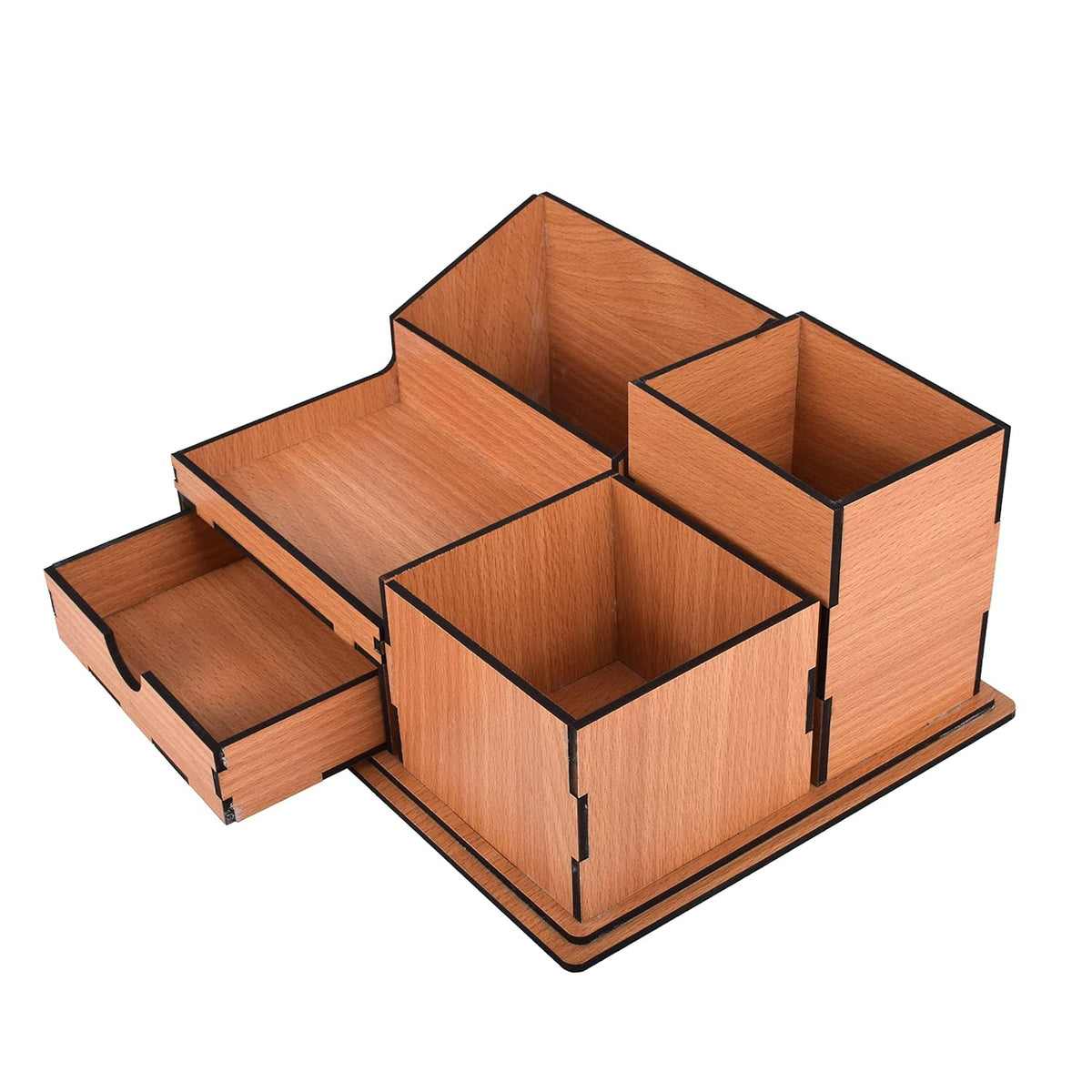 Wooden Office Desk Organizer for Office and Study Table (BIG)