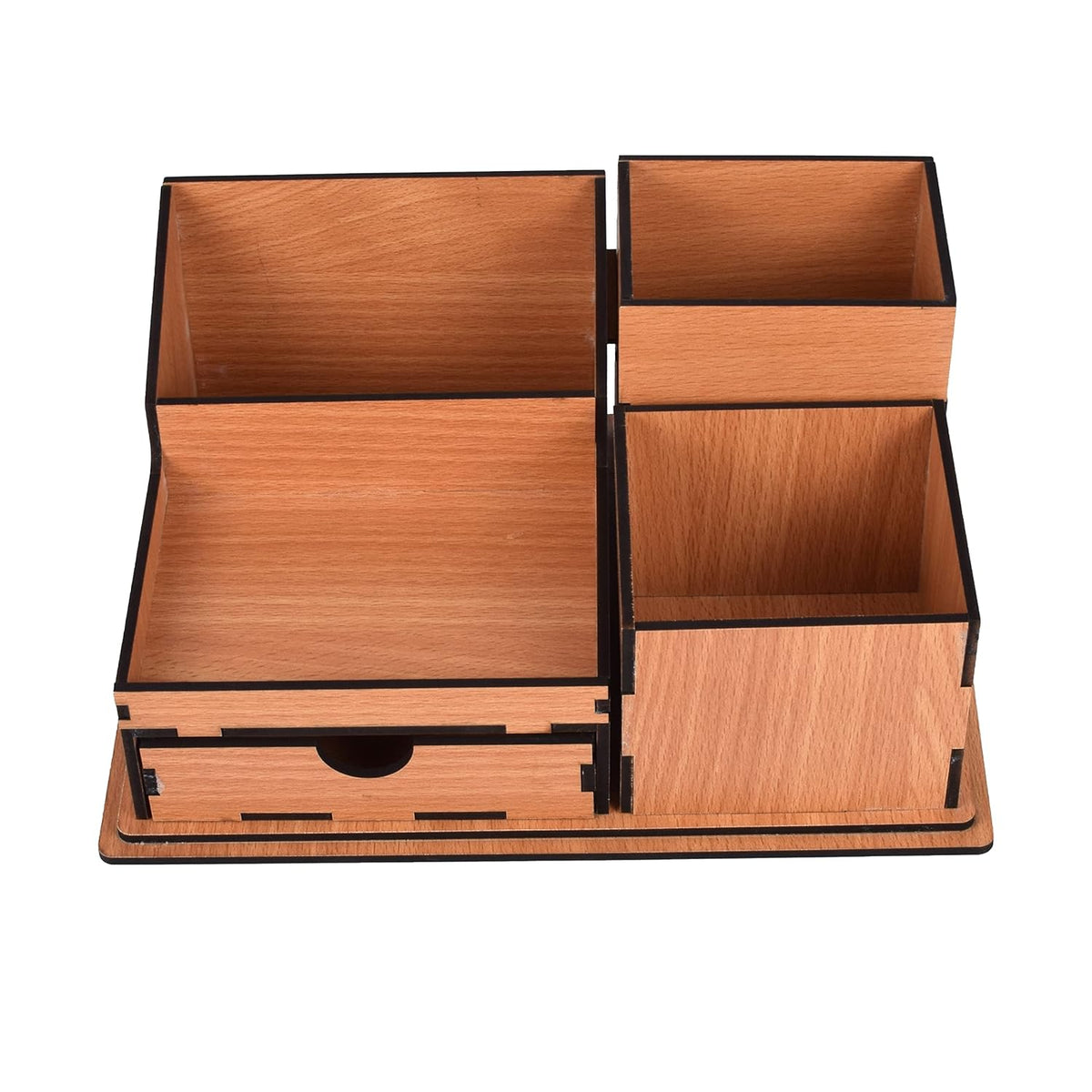 Wooden Office Desk Organizer for Office and Study Table (BIG)
