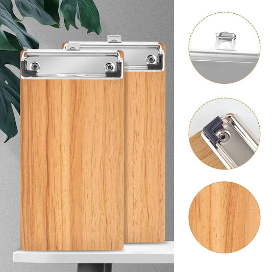Wooden Mini Clipboards for Restaurants & Office