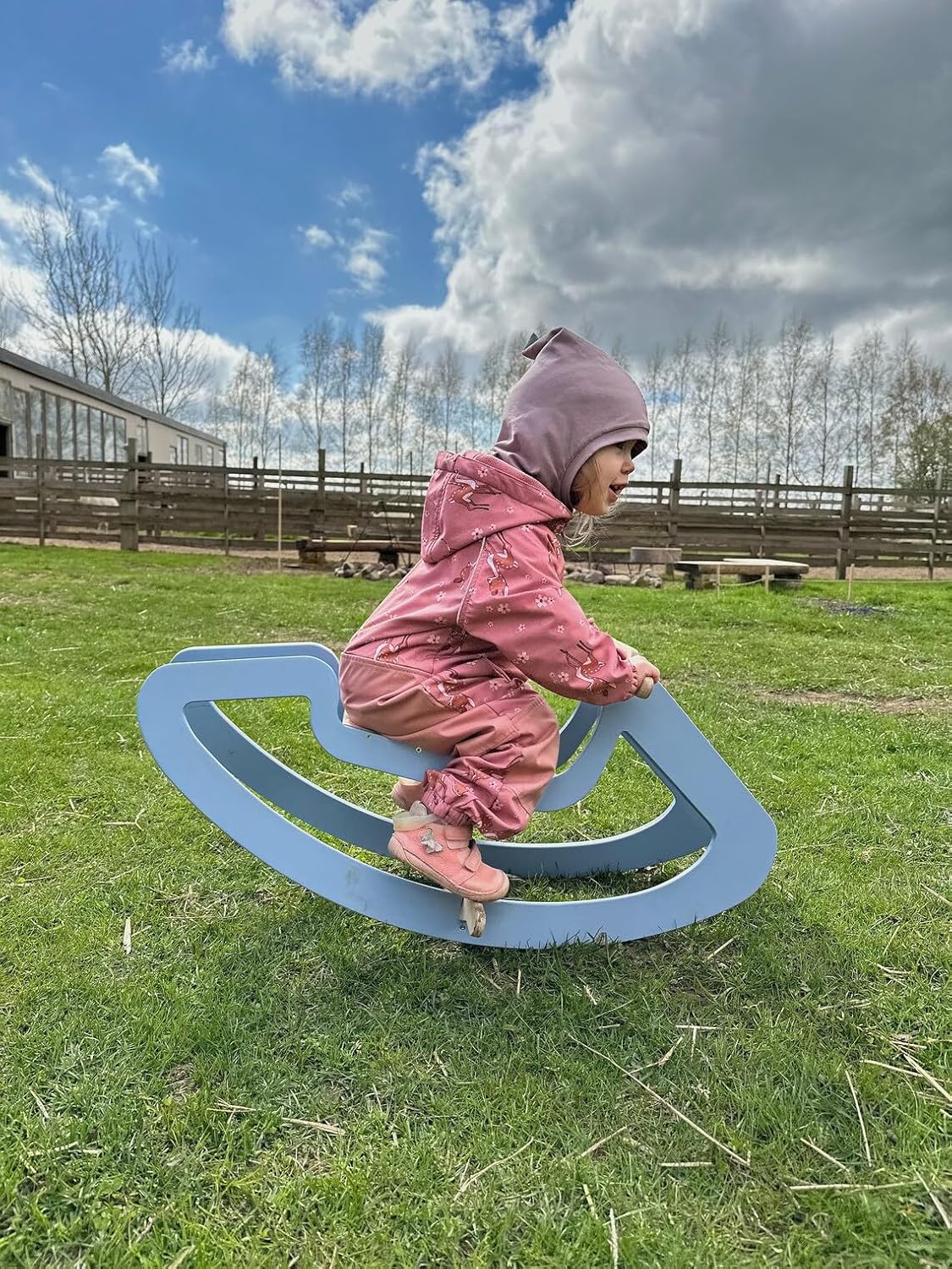 DIY Wooden Rocking Horse for Kids, Suitable for Age Under 12 Years