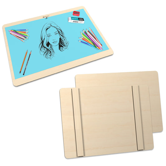 Wooden Batons and Magnet Drawing Board for Kids
