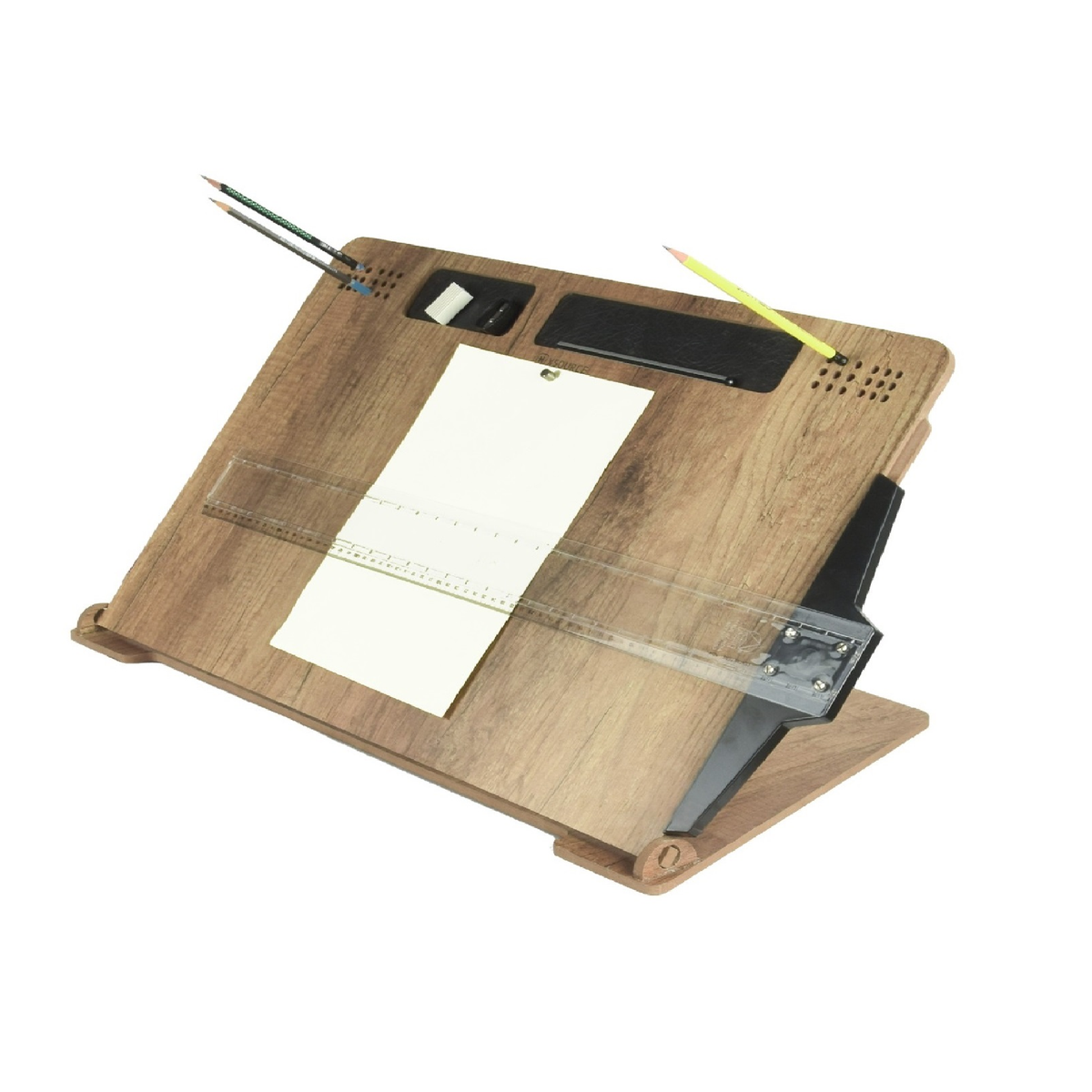 Foldable Drawing Board with Edge Magnet and Pencil Holder for Kids Artists