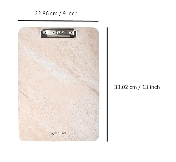 ECO Friendly Exam Pad Clip Board for School and College Students for A4 Size Paper