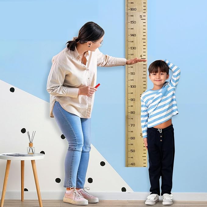 Wooden Height Chart for Kids Height Rule
