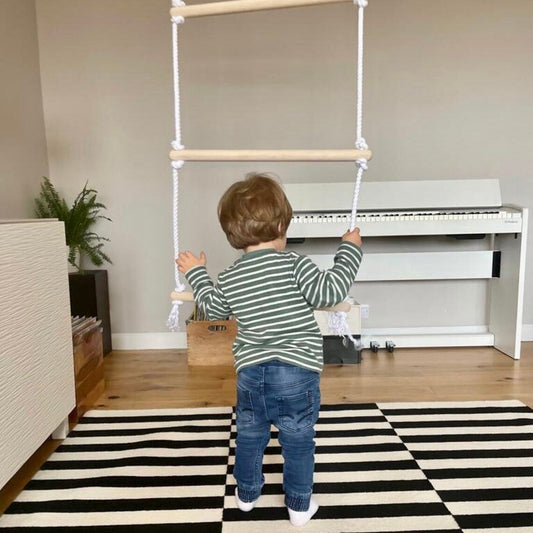 Kids Rope Climbing Ladder Indoor/Outdoor for 4 to 10 Years