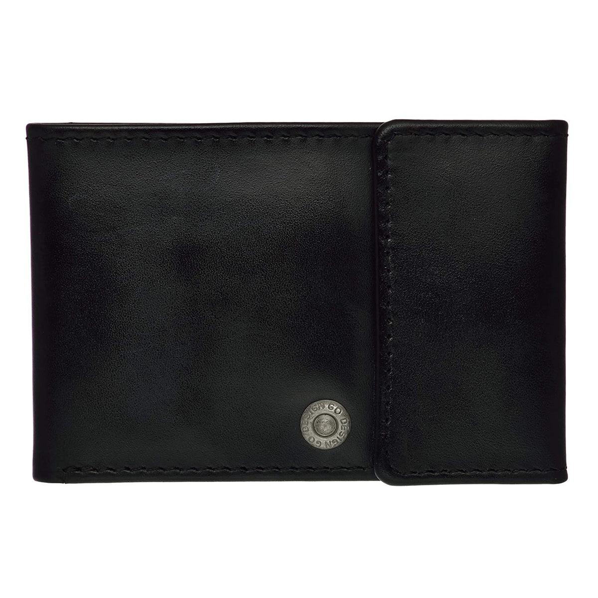 Black Leather Men's Wallet