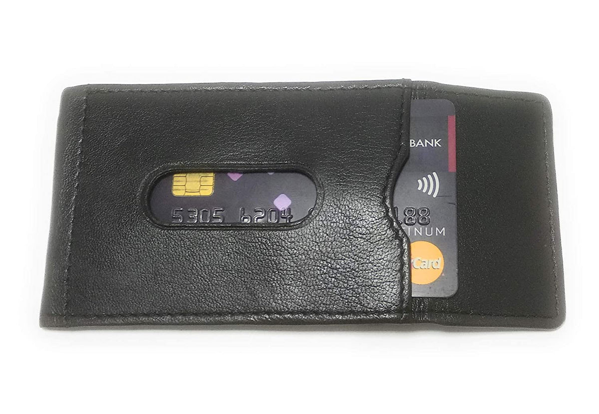 Black Leather Men's Wallet