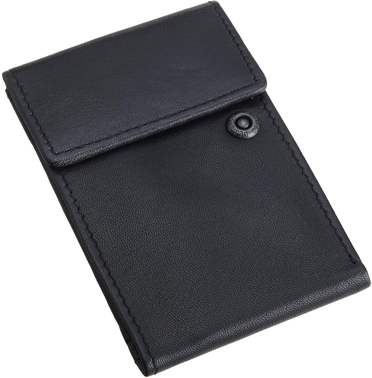 Black Leather Men's Wallet