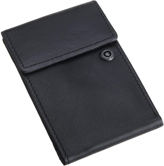 Black Leather Men's Wallet
