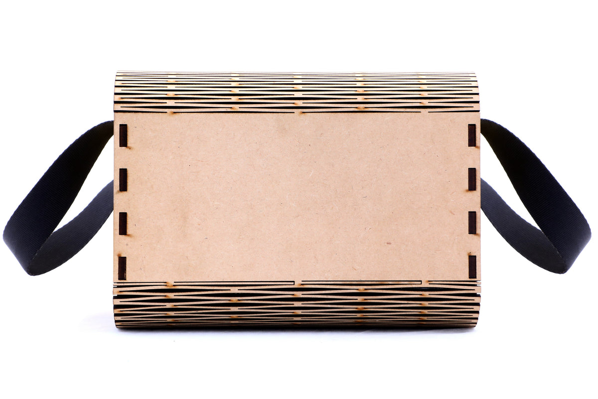 Wooden Cross Body Bag for Girls/Women